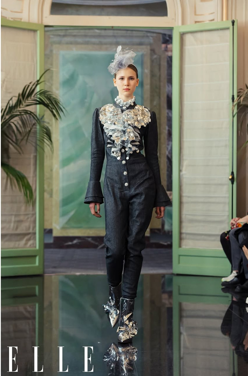 Jo Jumpsuit – ELLE Magazine Feature | Couture Edition