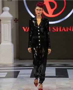 Fatima Sequin Jumpsuit – Runway Couture by The Vashon Collection