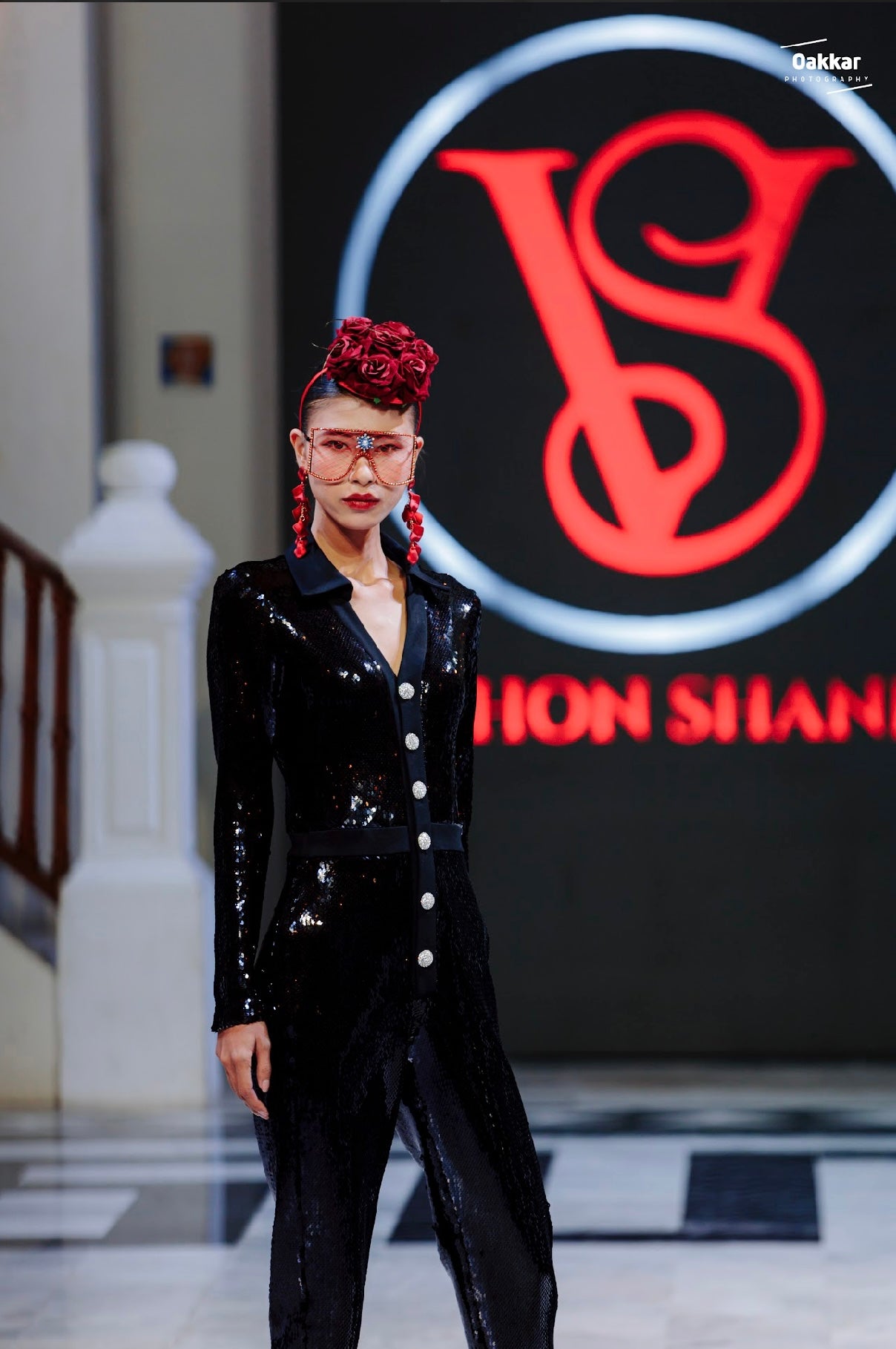 Fatima Sequin Jumpsuit – Runway Couture by The Vashon Collection