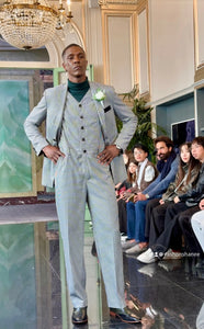 Morris Jumpsuit – Superwool Houndstooth & Black | Paris Fashion Week Edition