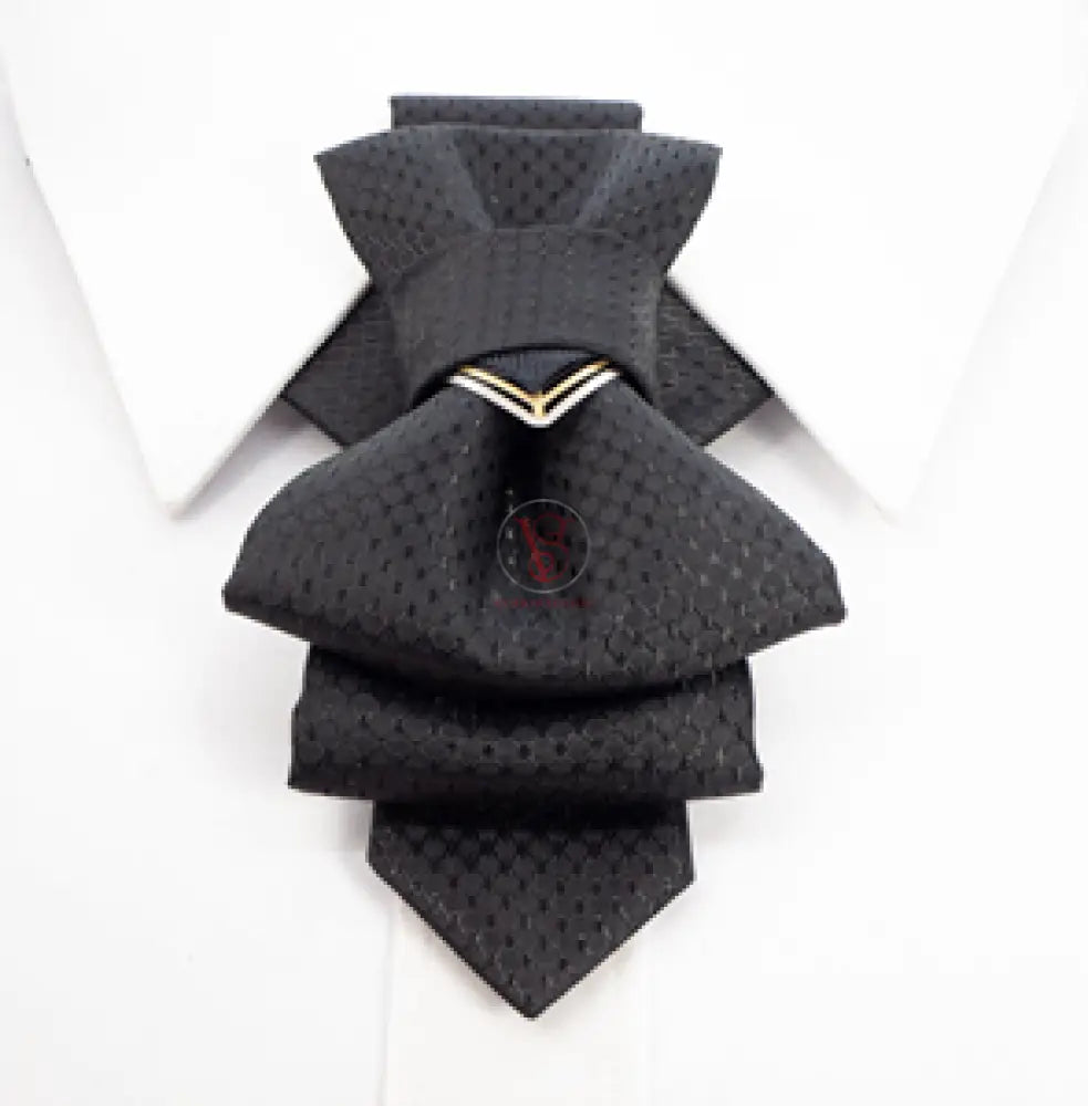 Elegant Style Black Bow Tie