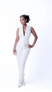 Karen White Jumpsuit