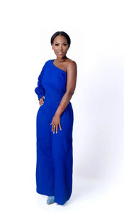 Sherron Blue Jumpsuit
