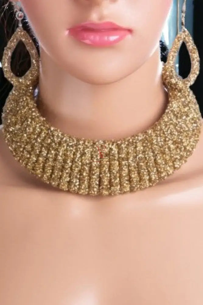 Sparkling Bold Necklace Chocker