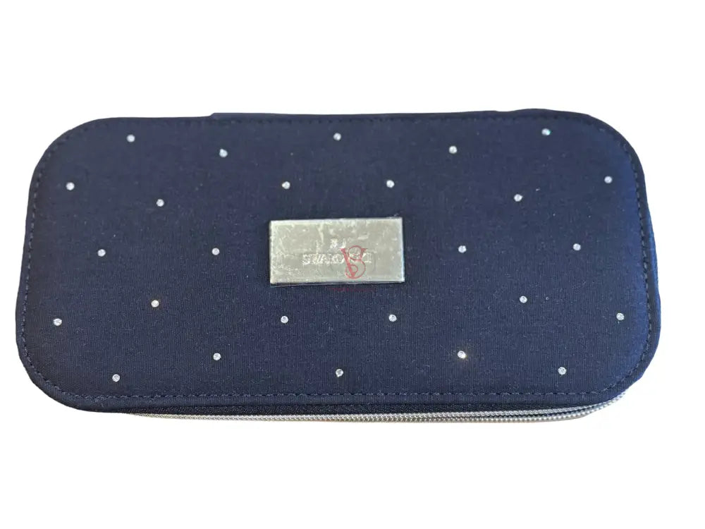 Travel Jewelry Case Navy Blue